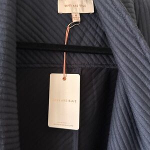 Navy Blue cardigan sweater